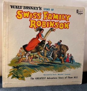 A55 Walt Disney's Swiss Family Robinson, 1963 Disneyland ST-1907 - Children's LP - Imagen 1 de 4
