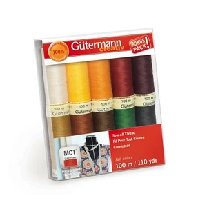 Gutermann Sew-All Polyester Thread 10 spools, each 110 yds thread. 734014-2 - Picture 1 of 1