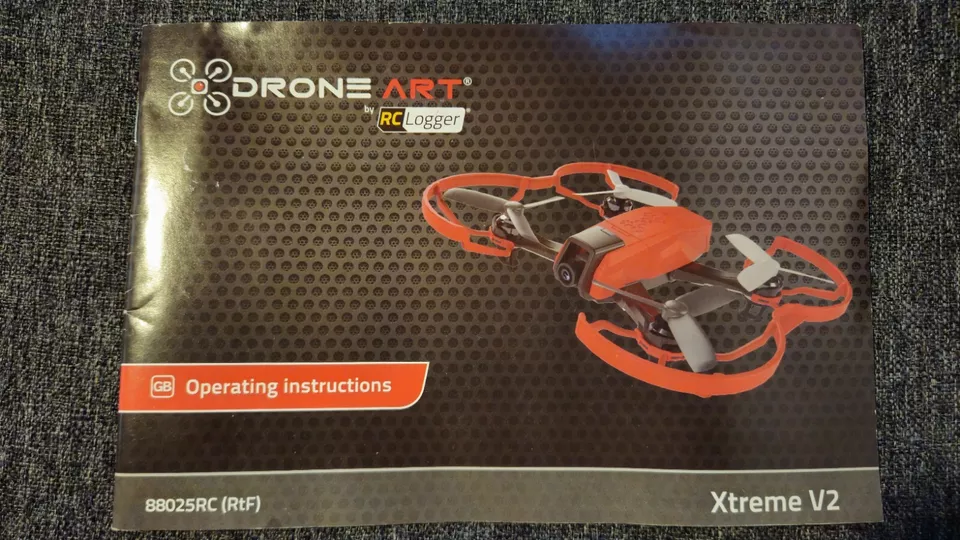 RC Logger DroneArt RC FPV Eye Xtreme v2 Drohne Quadrokopter Body + Motoren - Bild 1 von 4