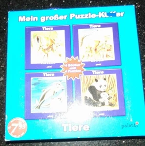 Mein großer Puzzle-Koffer - Tiere / 4 Bücher und 4 Puzzles - Bild 1 von 3