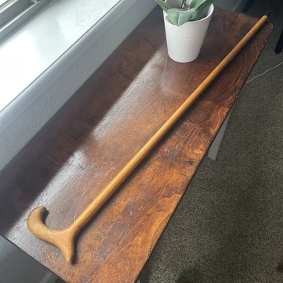 男式德比甘蔗烧焦拉明木-负担得起的礼物! 坚固耐用 36' — 第 1/4 张图片