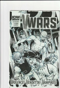 V-Wars #7C; IDW 2014; Retailer Incentive variant; vampires; VF+ - Picture 1 of 1