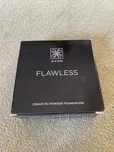 Avon Flawless ULTRAMATTE Cream-to-Powder-Foundation ~ In **NUDE** ~ New & boxed - Picture 1 of 4
