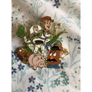 JDS Japan Disney mall Toy Story Gang pin 5754 buzz woody rex slinky hamm potato - Picture 1 of 3