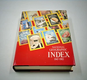 National Geographic Index 1947 - 1983 Hardcover - Picture 1 of 17