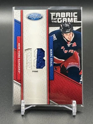 2011-12 Panini Certified #98 Marc Staal /10 MEM New York Rangers - Image 1 of 2