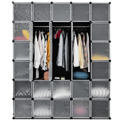 30 Cube Storage Organizer Clothes Shelves Multifunctional Closet Cabinet Home - Image 1 of 4