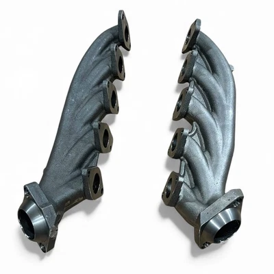 Juego de colectores de escape para Ford 6,8 L V10 lado conductor y pasajero par supera OEM Foto 1 de 4