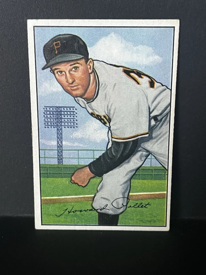 1952 Bowman Mid- Hi Grade Set-Break # 83 Howie Pollet Ex-mt - Image 1 of 2