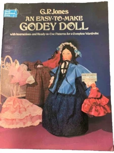Godey Lady Doll Sewing Pattern Book Create 24 inch Tall Dolls and their Clothing - Picture 1 of 11