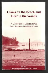 CLAMS ON THE BEACH AND DEER IN THE WOODS . ALASKA - Foto 1 di 1