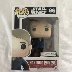 Funko Pop! Vinyl: Star Wars - Han Solo (Snow Gear) #86 - Picture 1 of 6