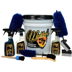 EZ Detail Wheel & Tire Bucket Brush Kit - CAR AUTO Wash Detail Tire Shine - Picture 1 of 5