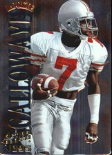 1995 Action Packed Quick Silver Seattle Seahawks Football Card #38 Joey Galloway