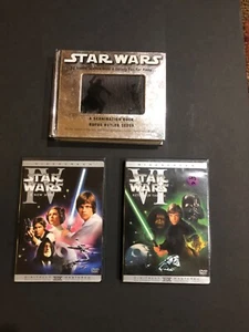 STAR WARS : A Scanimation Book IV and VI DVD - Skywalker Darth Vader Star Wars - Picture 1 of 3