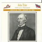 1995 Atlas, Civil War Cards, #34.02 President John Tyler