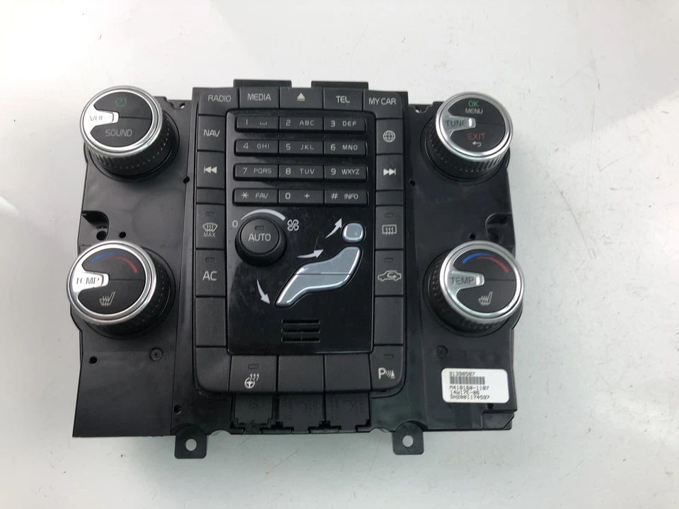 Q1402 VOLVO Climate Control Unit 31398587 - Image 1 of 1
