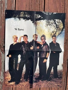 N'Sync Backstreet Boys Nick Carter zweiseitiges Poster 15x20 Teenager Magazin Ausschnitt - Bild 1 von 2