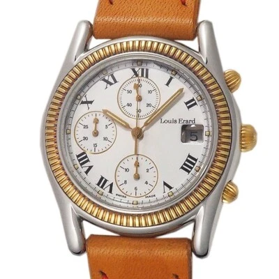 Louis Erard Chronograph L1.0900 K18YG/SS Self-Winding Men's Watch - Image 1 of 4