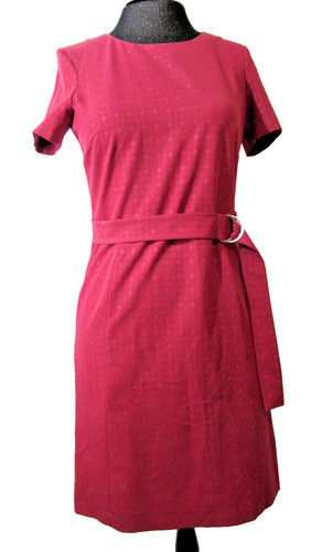 VALENTINO Abito rosso Next taglia S modesto chic britannico elegante moda splendido con cintura