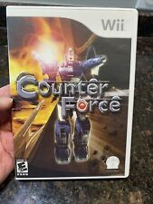 Counter Force (Nintendo Wii, 2007) Complete Tested Working - Free Ship