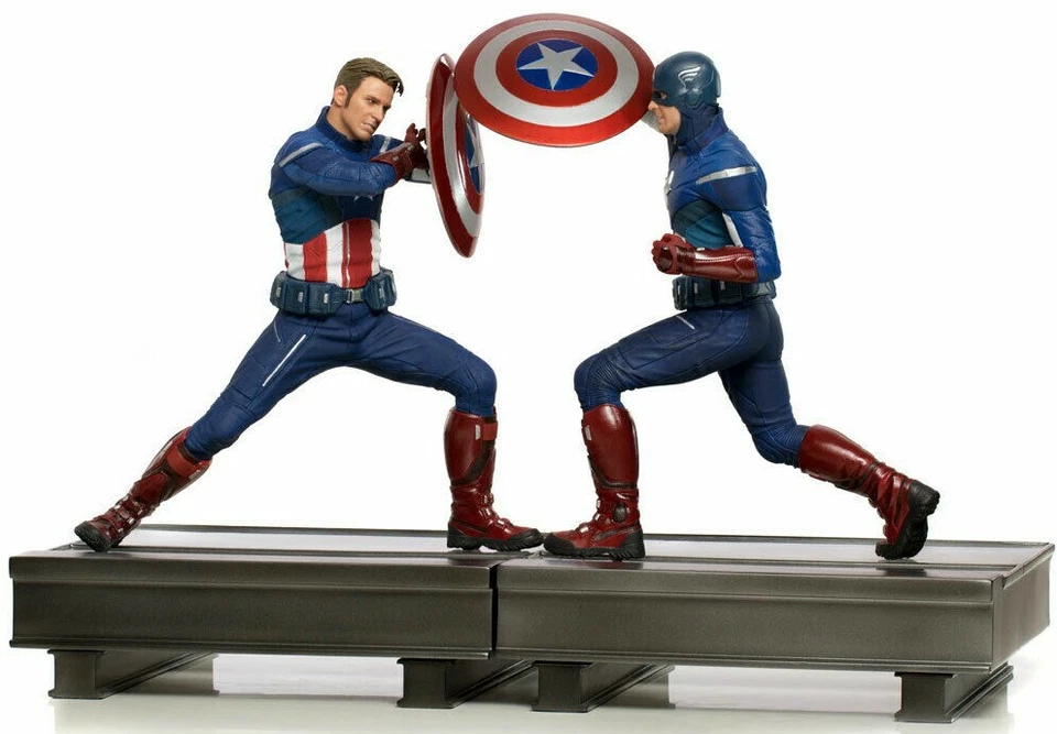 Avengers Endgame Captain America 2012 1/10 BDS Art Scale Statue Iron Studios
