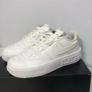 Nike Air Force 1 Fontanka Shoes Triple White DQ5021-100 Women's Size 7.5 - Picture 1 of 8