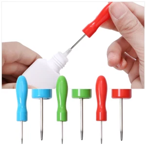3 Eyelash Extension Glue Bottle Blocking Needles - Picture 1 of 1
