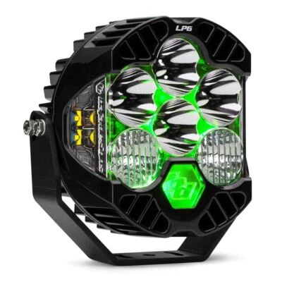 Baja Designs® LP6 Pro LED Clear Driving/Combo Light Headlight (Green Backlight) - Bild 1 von 4