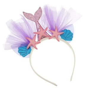 Costume Mermaid Headbands Mermaid Headband Girls Headband - Picture 1 of 12