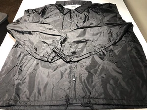 Edwards- Black Unisex Coach'S Jacket- Size 2XL - Picture 1 of 2