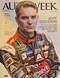Auto Week November 23, 2015 Race Car Driver Jeff Gordon - Picture 1 of 3