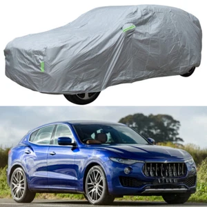 Car Cover Full Car Cover Outdoor Sun Dust Snow Waterproof For Maserati Levante - Picture 1 of 12