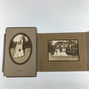 Antique Wedding Couple & Family Portrait Photos Casson Studio, Washington D.C. - Picture 1 of 12