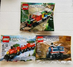 LEGO TREN - Creador - 3 JUEGOS COMPLETOS - 30584/30575/30543 - nuevo - Imagen 1 de 4