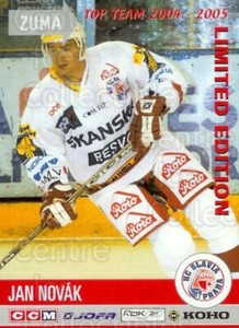 2004-05 Czech OFS Zuma Top Team #1 Jan Novak