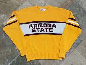 Vintage Arizona State Sun Devils Cliff Engle Sweater College Sweatshirt, Size Me