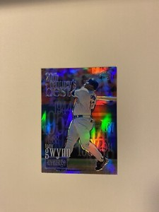 2000 Topps Chrome Refractor Tony Gwynn 20th Century Best #229 Ex condition 