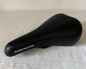 Genuine Roadmaster (VA23174) Black Polyurethane Foam Bicycle Seat - Picture 1 of 8