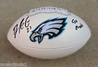 Eagles #23 DOMINIQUE RODGERS-CROMARTIE Signed Autographed Football COA! PROOF!