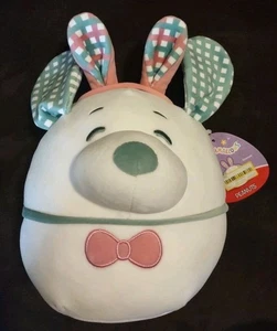 NUOVO 2025 Originale Squishmallows 8" Arachidi di Pasqua Snoopy con Orecchie Coniglietto Morbido - Foto 1 di 5