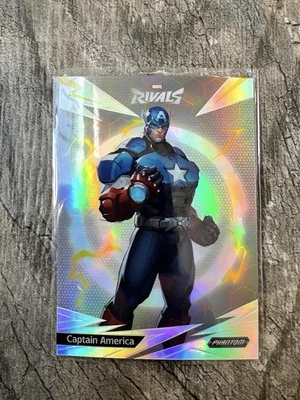 2025 MARVEL RIVALS KAKAWOW PHANTOM CAPTAIN AMERICA HOLO PRISM REFRACTOR #PMR-I-2 - Image 1 of 2