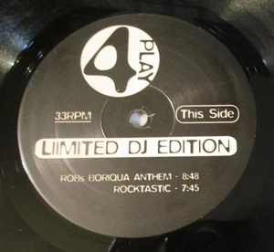 4 PLAY Limited DJ Edition 4P1 12" Various David Morales Back Yard Club Direckt - Picture 1 of 4