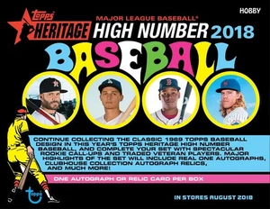 2018 Topps Heritage High Number Base Card You Pick (Card #501-700) U-Pick - Picture 1 of 393