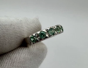 Anello Vintage URSS Epoca Sovietica Argento 925 Design Classico, 3,10g - Misura 5,75 - Foto 1 di 11