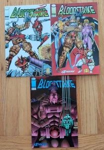 Lot Of 3 Bloodstrike 2 4 6 Image Comics 1993 First Print Comic Books - Picture 1 of 4