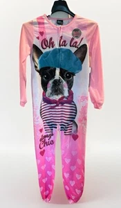 Jellifish New With Tags Pajama Party Animal One Piece, Sz L (10-12) - Picture 1 of 8
