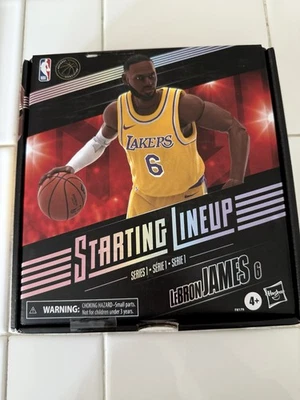 Lebron James Los Angeles Lakers NBA Starting Lineup 2022 Hasbro New - Image 1 of 2