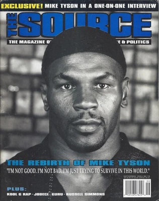 THE SOURCE MAGAZINE ISS# 72 MIKE TYSON  COLLECTOR'S ITEM VINTAGE CLASSIC - Image 1 of 2