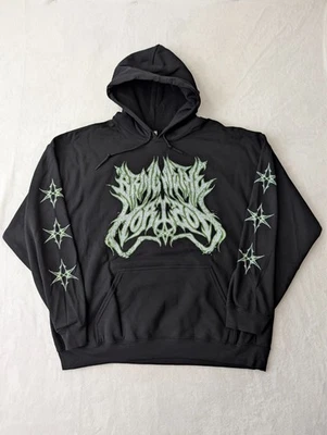 Bring Me The Horizon Sudadera con Capucha Negra 2023 Exclusiva Tour Pullover NUEVO DS Foto 1 de 4